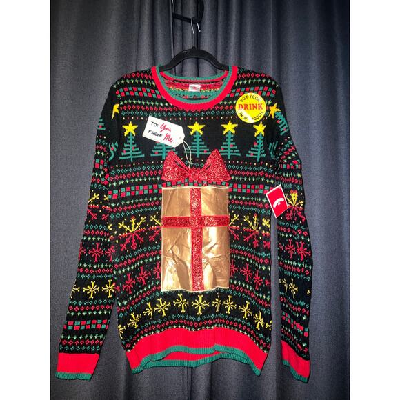 Ugly Christmas Sweater Xmas Size Small NWT - Picture 1 of 3